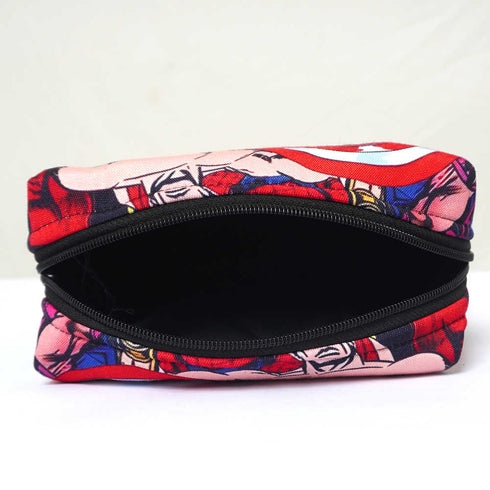 Personalised Cartoon Printed Kids Box Pouch